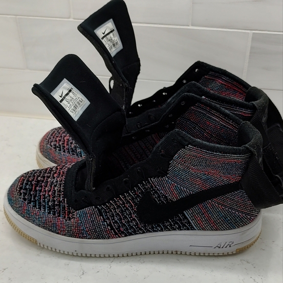 NIKE AIR FORCE 1 ULTRA FLYKNIT MID SHOES SIZE 9.5 - Picture 3 of 7